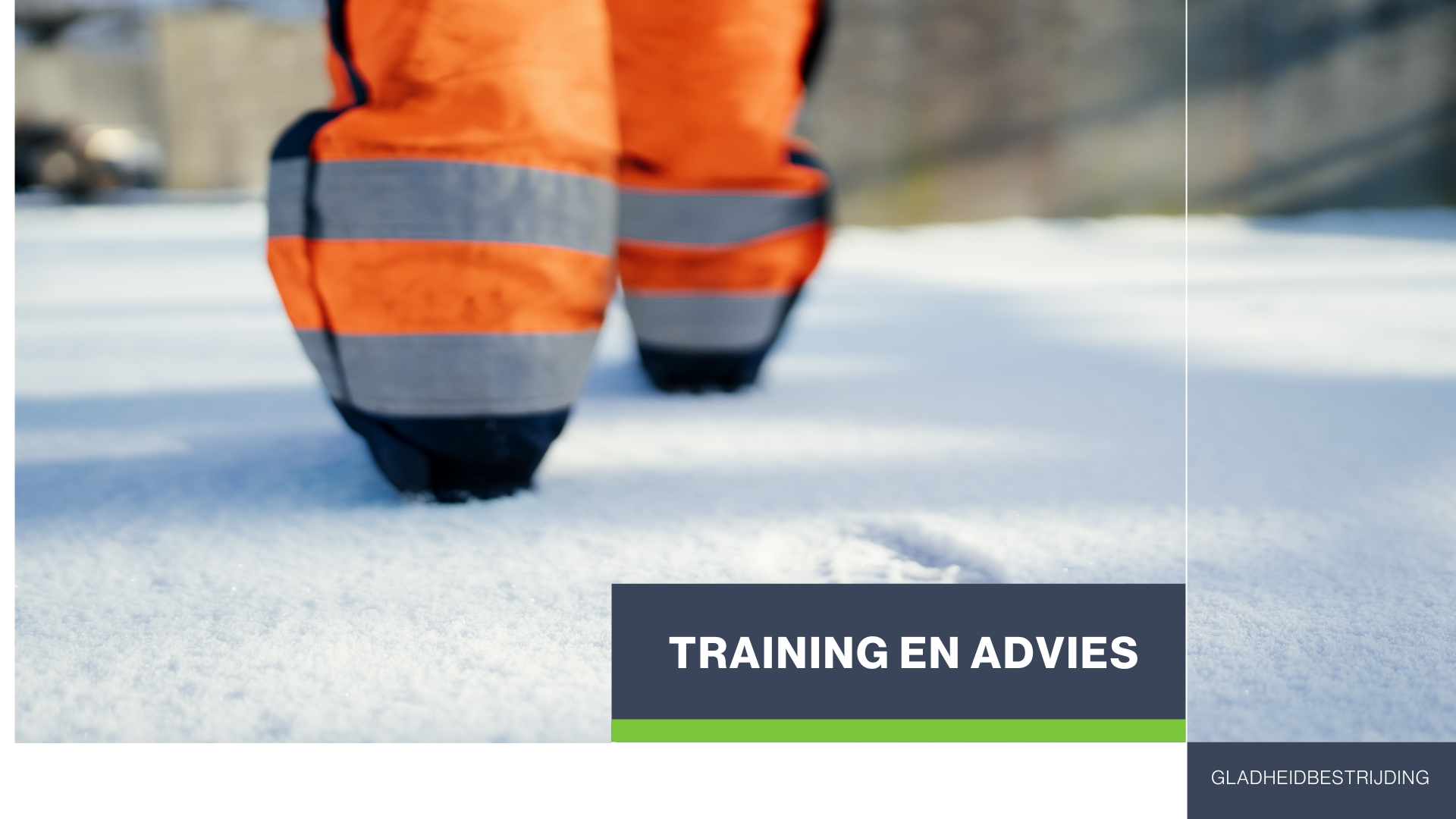 Training wintermaterieel